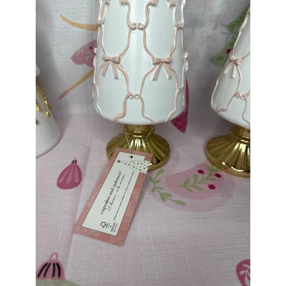 Viral Cupcakes & Cashmere Pink Bow Trees, Set of 2 - Picture 7 of 7